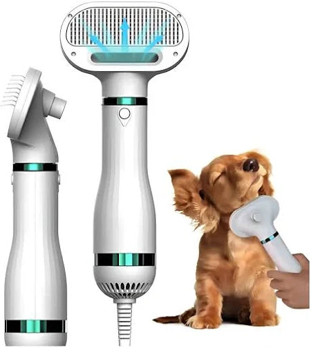 Secador pelo portátil 2en1 para mascotas